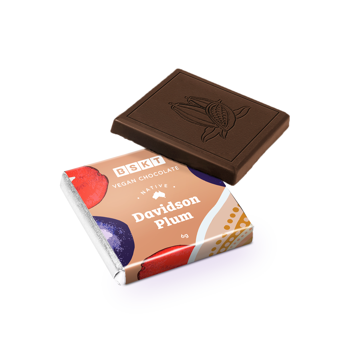 BSKT Wholefoods - Wholesale Chocolate - Napolitain 6g Chocolate Squares (300 Pieces)1