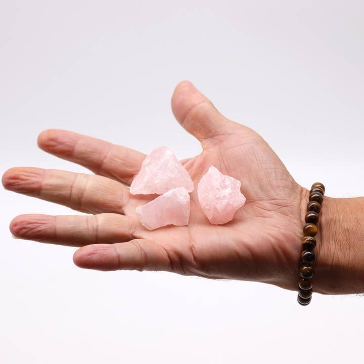 Ancient Wisdom – wholesale Spiritual stone/crystal – Raw Crystals (500g) - Rose Quartz2
