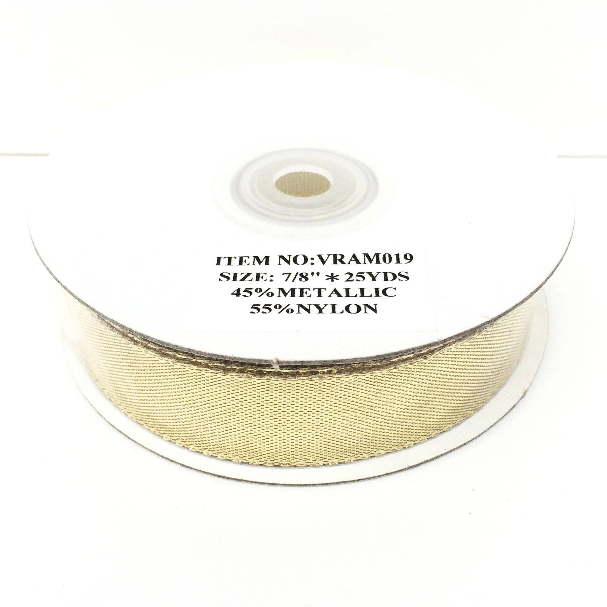 Lee Display - Wholesale Ribbon - Gift Wrapping - Gold Christmas Ribbon7