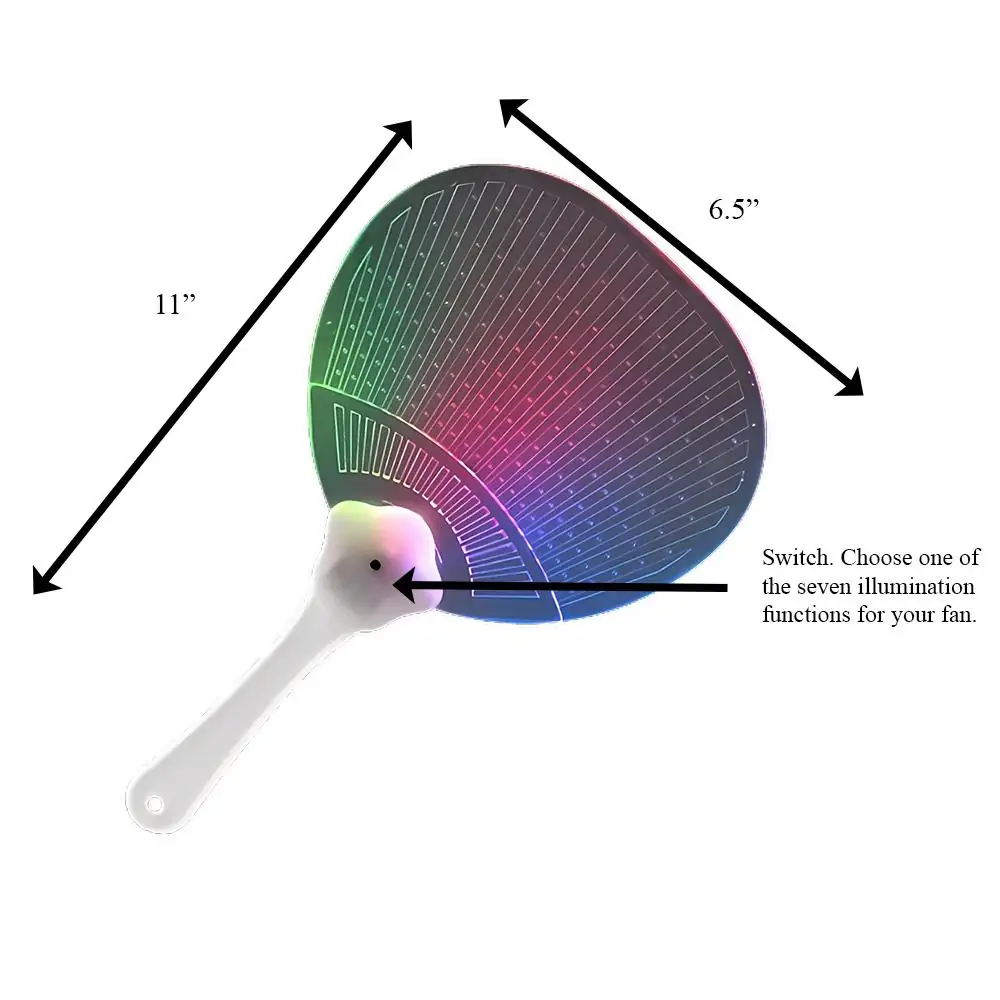 Blinkee.com, LLC - Wholesale Handheld Folding Fan - LED Fancy Fan2