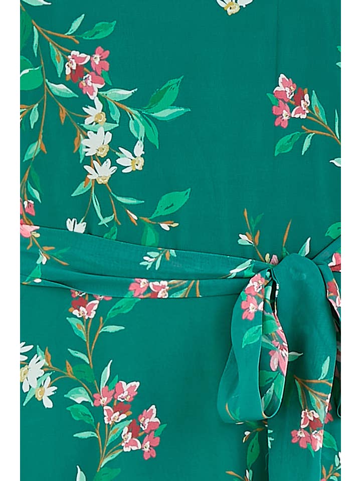 Grøn Yumi Grøn Daisy Print Skater Kjole for engroshandel på Faire4