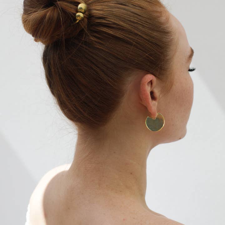 Rover & Kin - Wholesale Hair Pin - Raw Brass Bead Hair Pin3