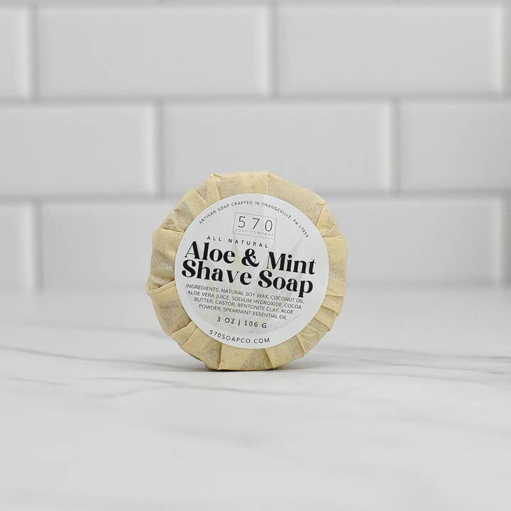 570 Soap Company - Wholesale Shave Soap - Men's - Shave Soap - Luxurious Smoothness for Him & Her1