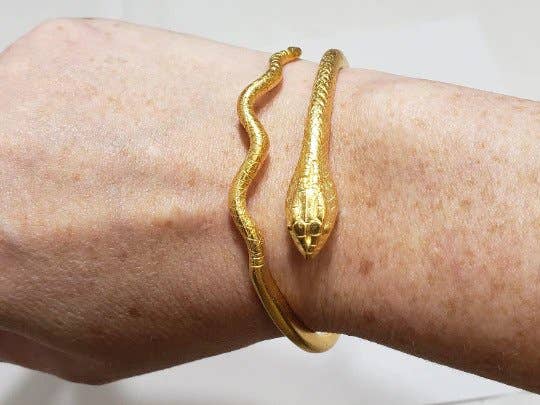Discoveries, Inc. - Wholesale Cuff Bracelet - Egyptian Snake Cuff Bracelet - Adjustable2