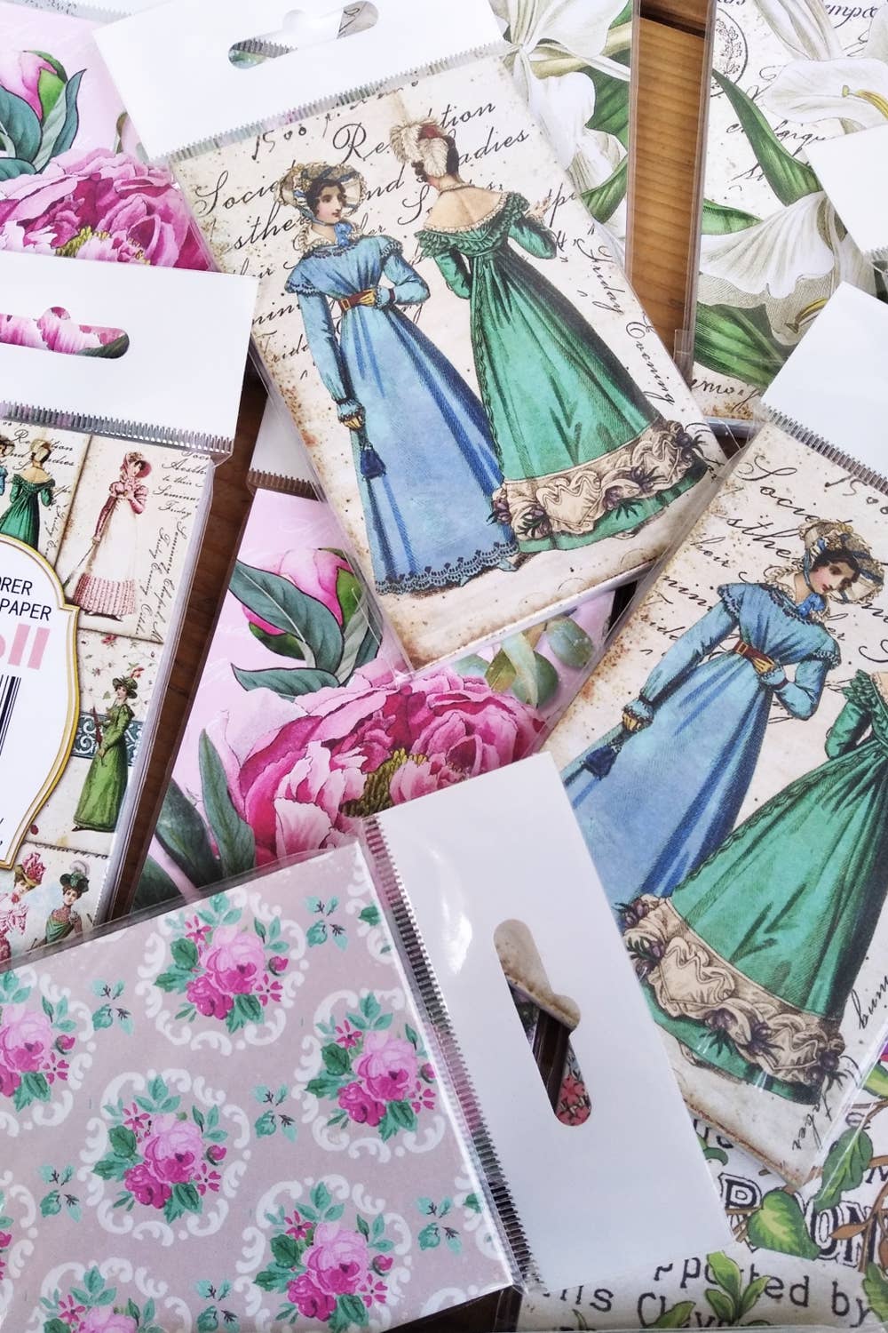 DECORER - Wholesale Gift Tag - Shabby Chic - Gift Tag Set 24 pcs4