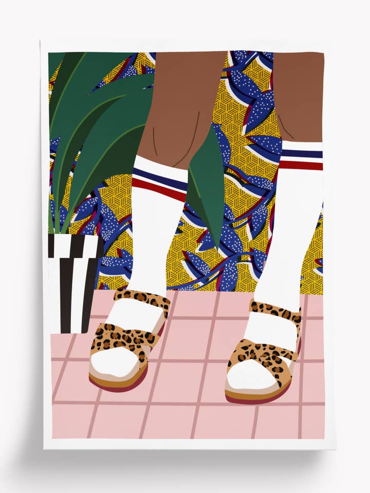 POSTER HET IS EEN MEISJE - A3 voor wholesale door Taxi Brousse