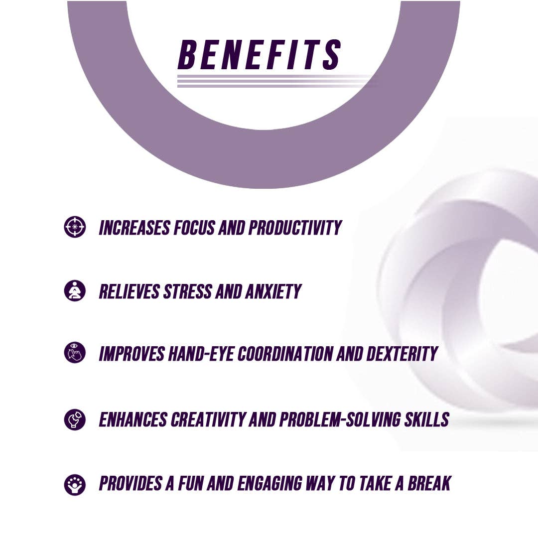 eterus – wholesale Fidget Toy - Barn – Metallic oändlighetskub för stresslindring3