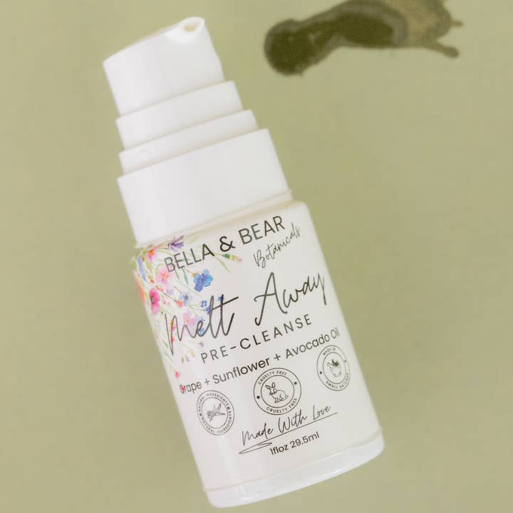 Bella & Bear - Wholesale Gezichtsreiniger - Melt Away Pre-Cleanse Make-up Remover Botanische Gezichtsreiniger1
