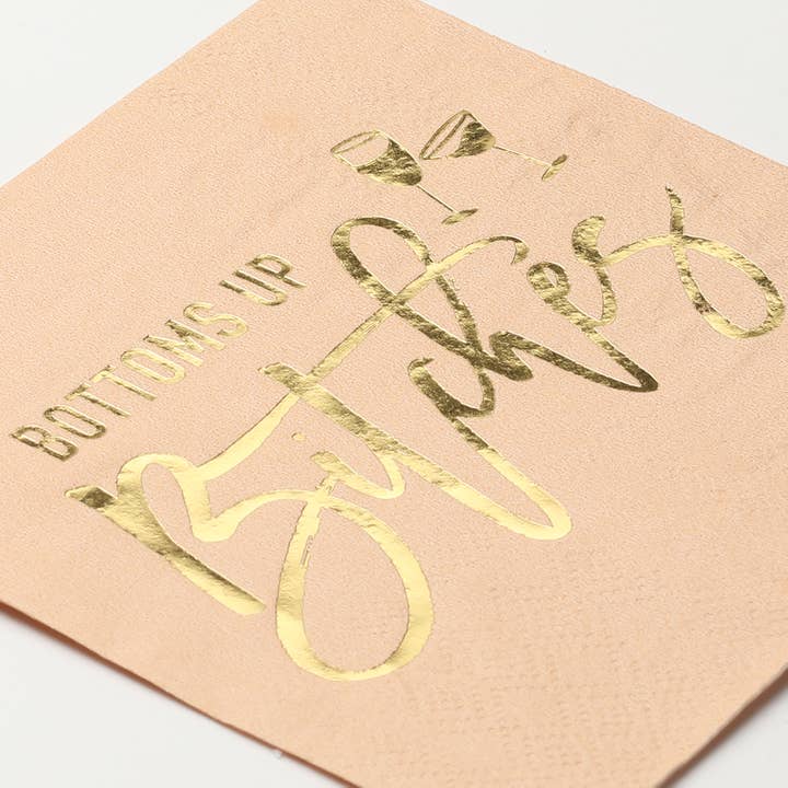 Masterpiece Studios - Wholesale Disposable Napkin - Bottoms Up Bitches Napkin1