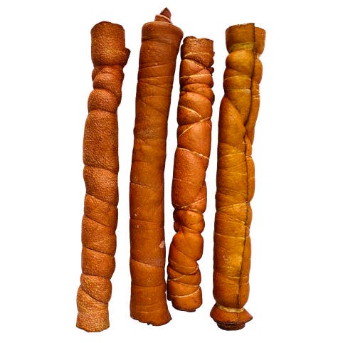 Buffalo Roll - Smoked 8 inch x10 for wholesale by Victory Pet Products Ltd