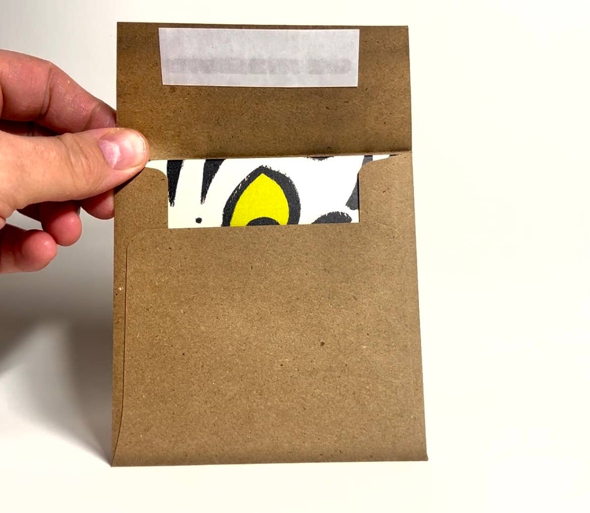 Studio Sardine - Wholesale Everyday Greeting Card - Black Cat Individual Emote Notes mini cat notecards2