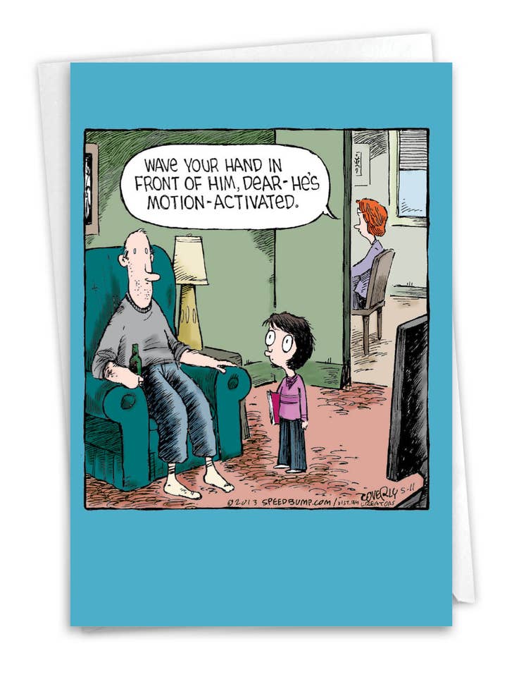 Fars dag-kort - Motion-Aktiveret far for engroshandel hos NobleWorks