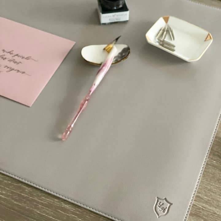 Laura Hooper Design House - Wholesale Desk Pad - Vegan Leather Desk Pad