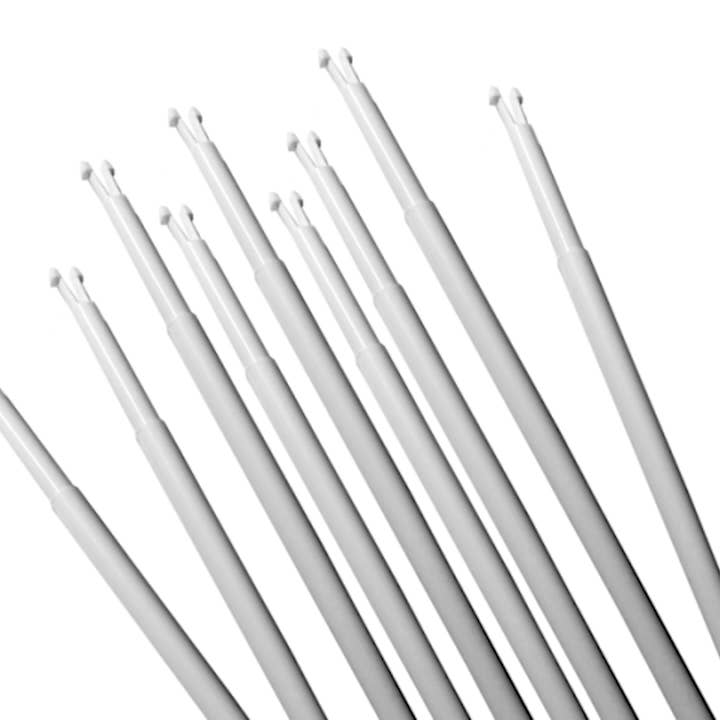 Snap Lock 12in. White Stick (permanent locking) for wholesale by Control Balloon Products