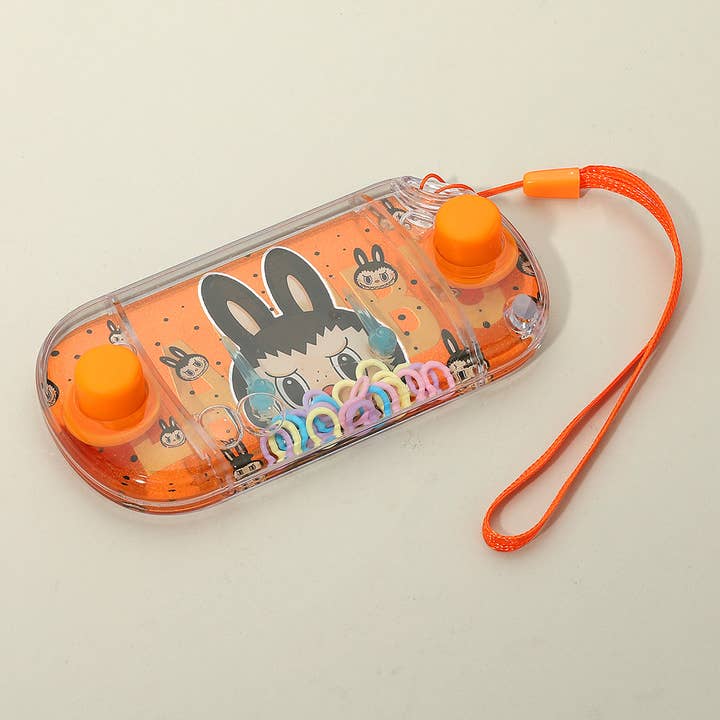 Sensibling Corp. - Vente Jouet classique – enfant - 24PCS - Jeu de lancer d'anneaux d'eau imprimé Kids Bunny Labubu4