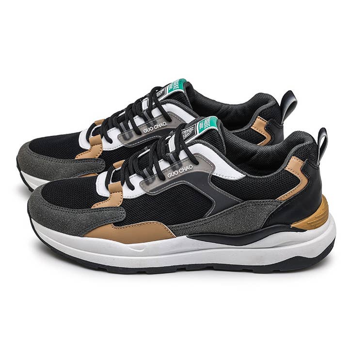 Retro colour running shoes heightened casual shoes for wholesale by Calseosvic