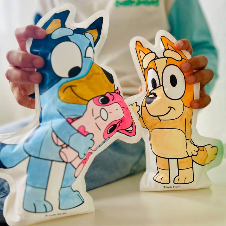 ARA-CREATIVE - Wholesale Coloring Map - Kids & Baby - 2 Color-Inflatables – Bluey & Bingo2