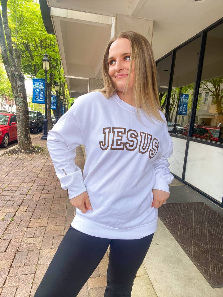 Jesus Sweatshirt für den Großhandel von An Aesthetic Dose of Jesus