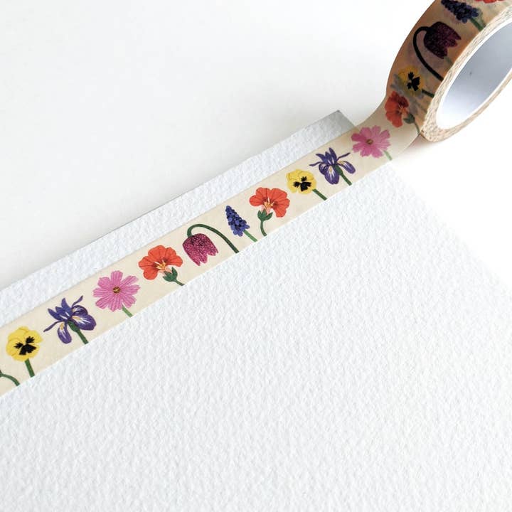 Katrina Sophia - Wholesale Washi Tape - Garden Flowers Washi Tape