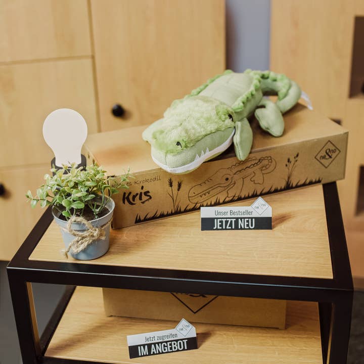 ne&no - Wholesale Pet Plush Toy - Dog - ne&no® Durable Dog Toy with Squeaker - Crocodile Kris1