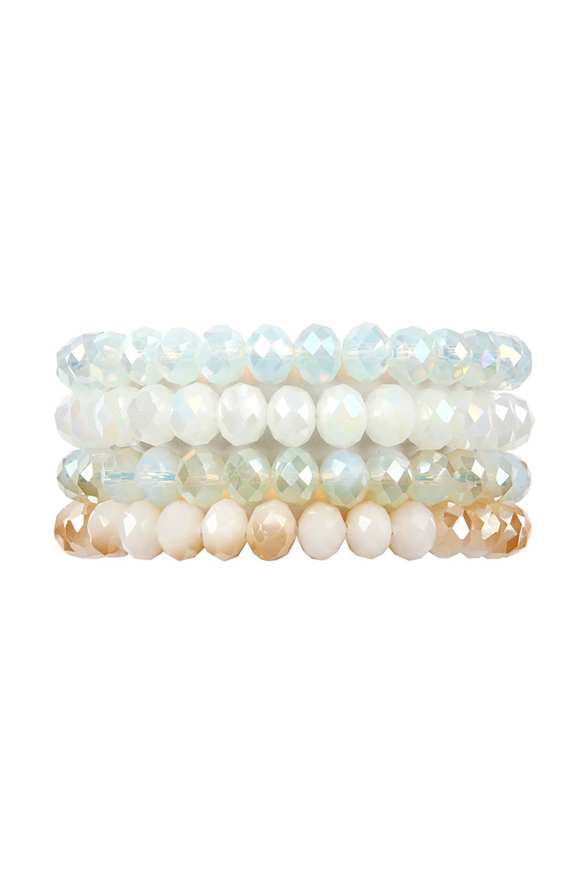 Love and Repeat - Vente Bracelet de perles - BRACELET EXTENSIBLE QUATRE LIGNES DE PERLES DE CRISTAL28