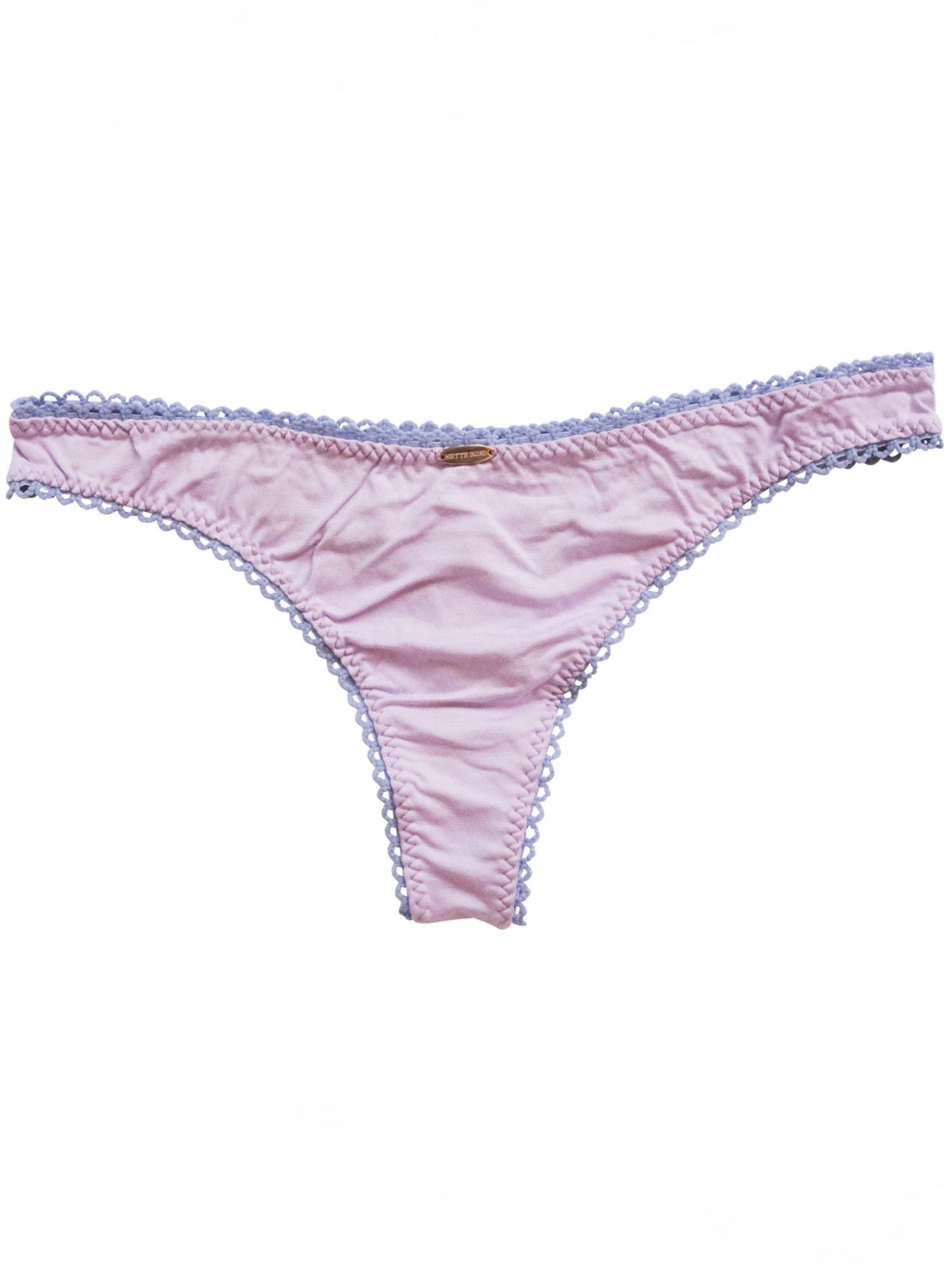 Troo. - Wholesale Underwear - Women's - Lilac Bamboo 90's Thong0