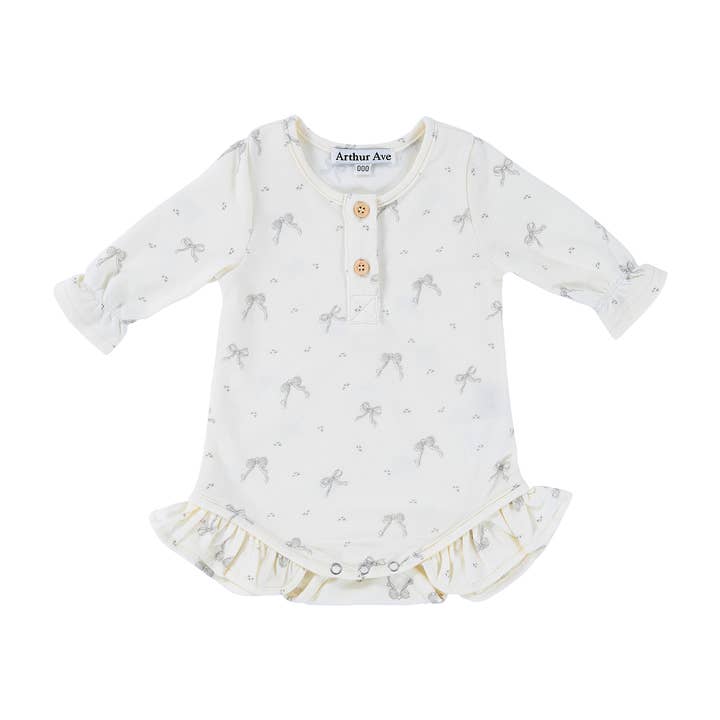 Bows & Ribbon Onesie for wholesale by Arthur Ave