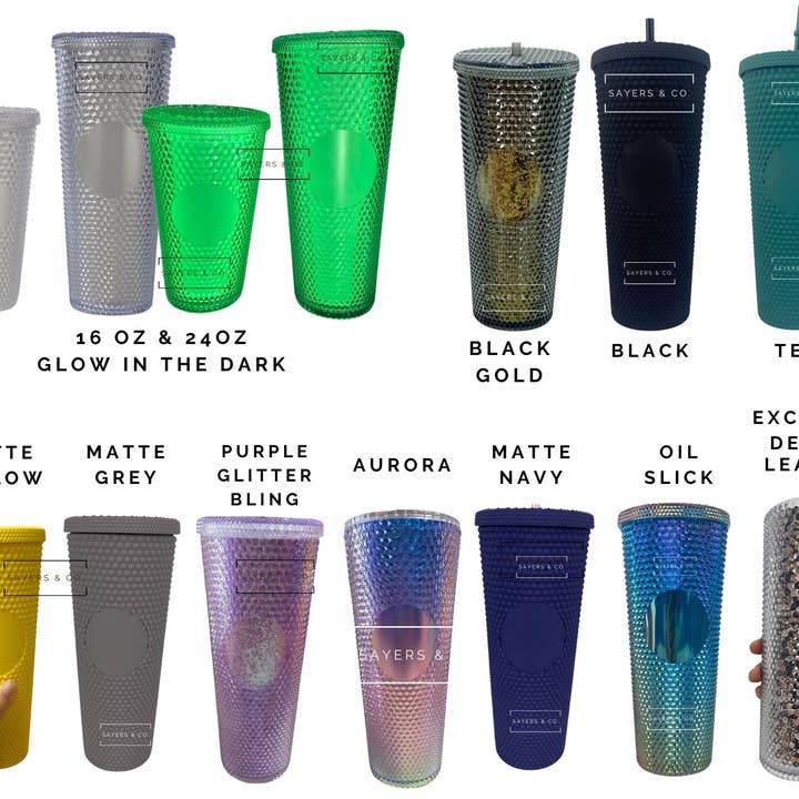 Sayers & Co. – wholesale Isolerade dryckesvaror – Custom Merry Mini dubbade 24oz skruv topp Tumbler, dubbelväggiga isolerad matt svart, matt korall, Sayers & Co., partihandel, Bulk6