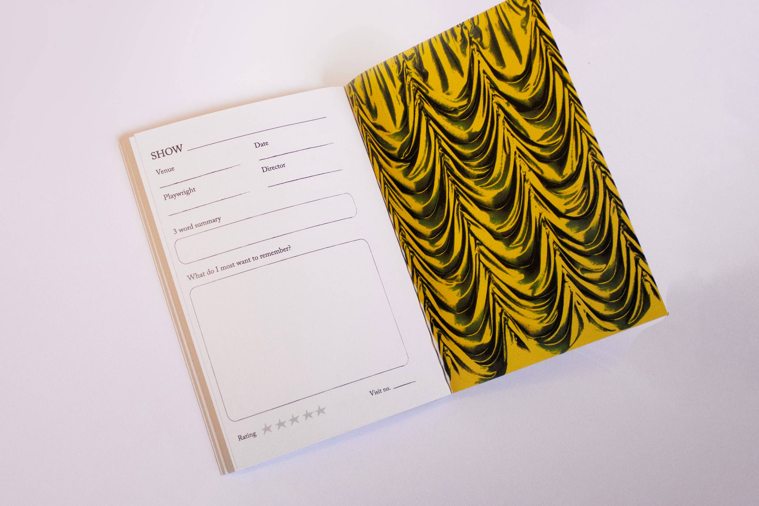 Mink - Wholesale Notebook - Remember Me: A Theatre Diary4