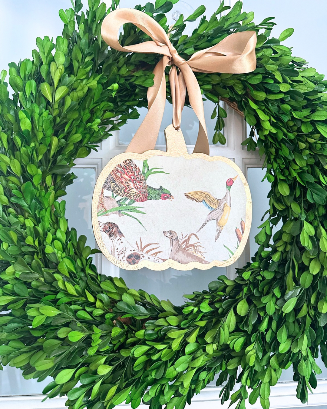 SoCharm Designs – wholesale Door hanger – Pumpkin Door Hanger - Autumn Hunt2