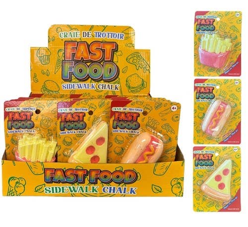 Handee Products (HPC) - Wholesale Chalk - Fast Food Sidewalk Chalk0