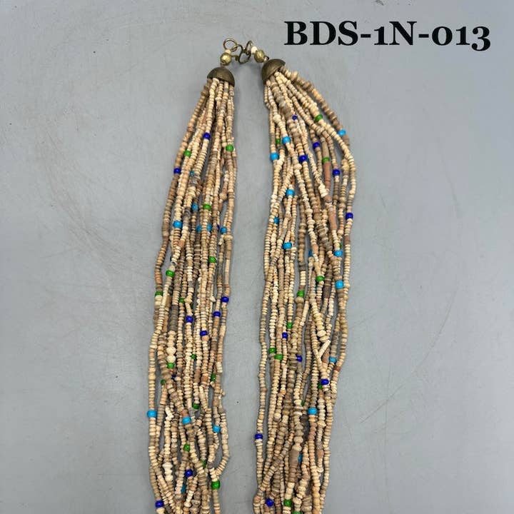 La cuenta de arcilla excavada más pequeña, collares de cuentas de vidrio diminutas - Malí para venta al por mayor de The Niger Bend