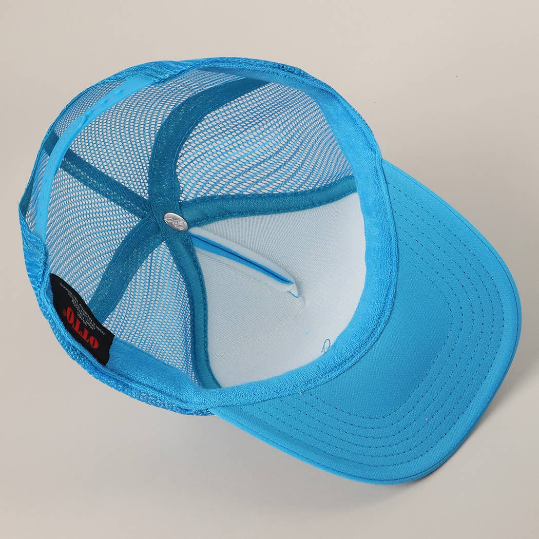 Fashion City – wholesale Trucker hat – Unisex – Salty Text Printed Mesh Back Foam Trucker Hat11