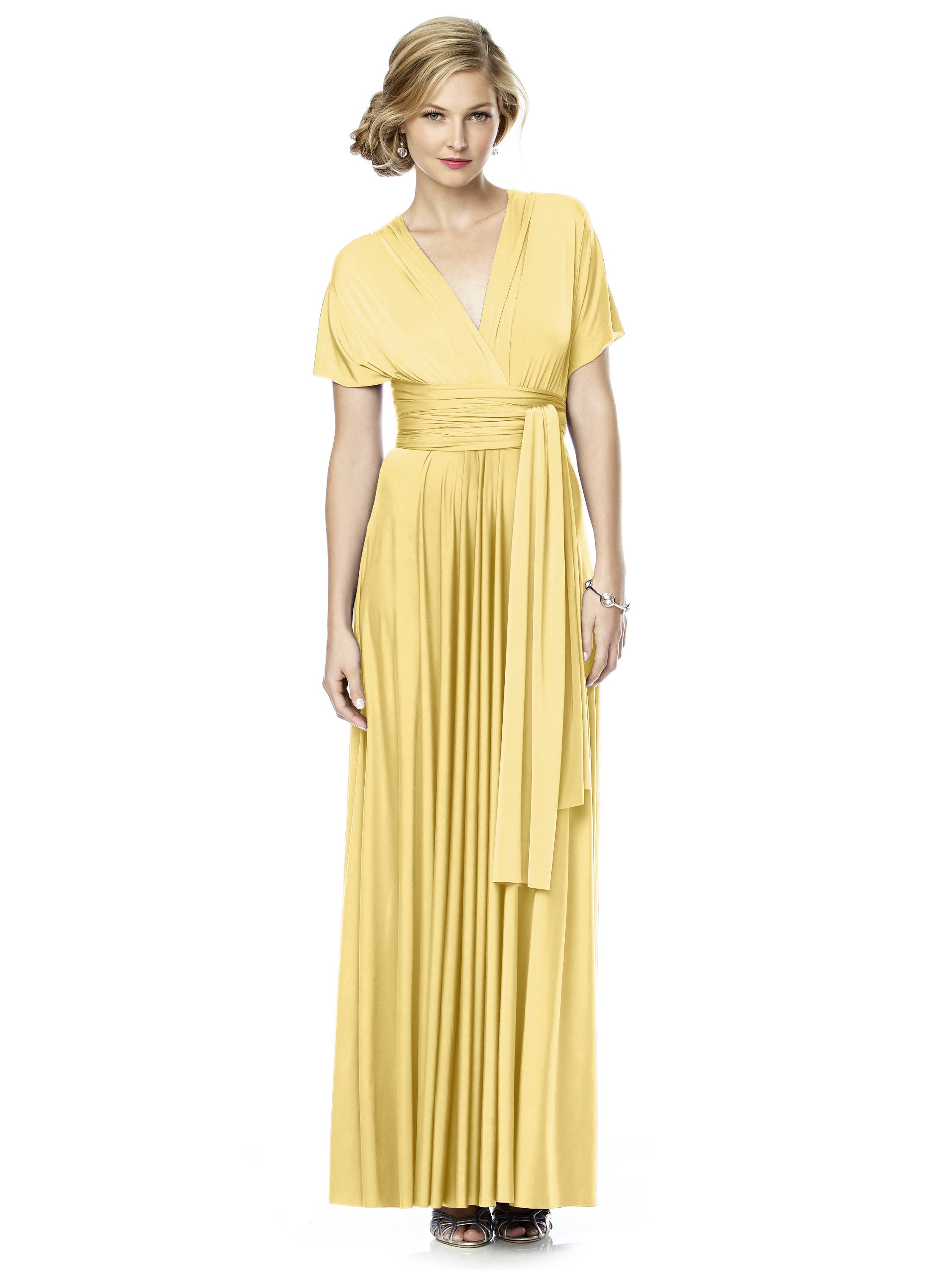 Dessy Group – Großhandel Kleid – Damen – Twist Wickelkleid: Lang3