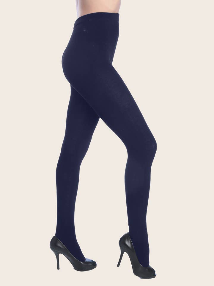 Isadora, Tipi toe, & James Fiallo - Wholesale Tights - Women's - Women's Isadora Extra Thick Spandex Fashion Footed Tights