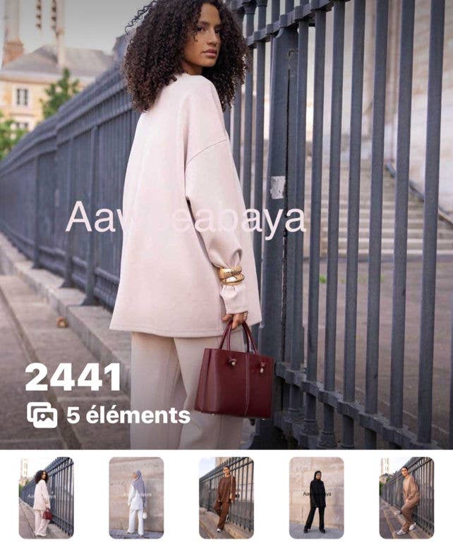 Aawoe Abaya – Engroshandel Hijab - Dame – Chic Comfort-sæt – 2441-EN8