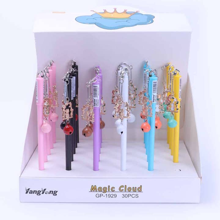 Amerikan Basics - Wholesale Pen - Bell Cat Fun Gel Pen0