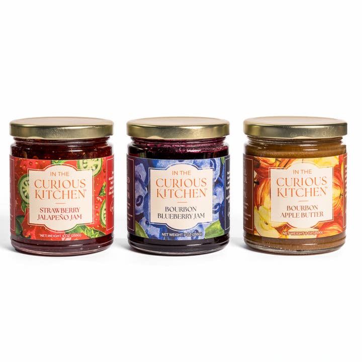 Charcuterie & Cheese Board Jam Collection for wholesale by In the Curious Kitchen