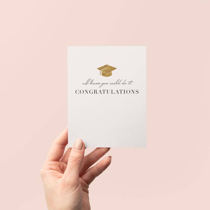 BlĂș Rose - Wholesale Graduation Card - Congrats Grad Celebration Greeting Card2