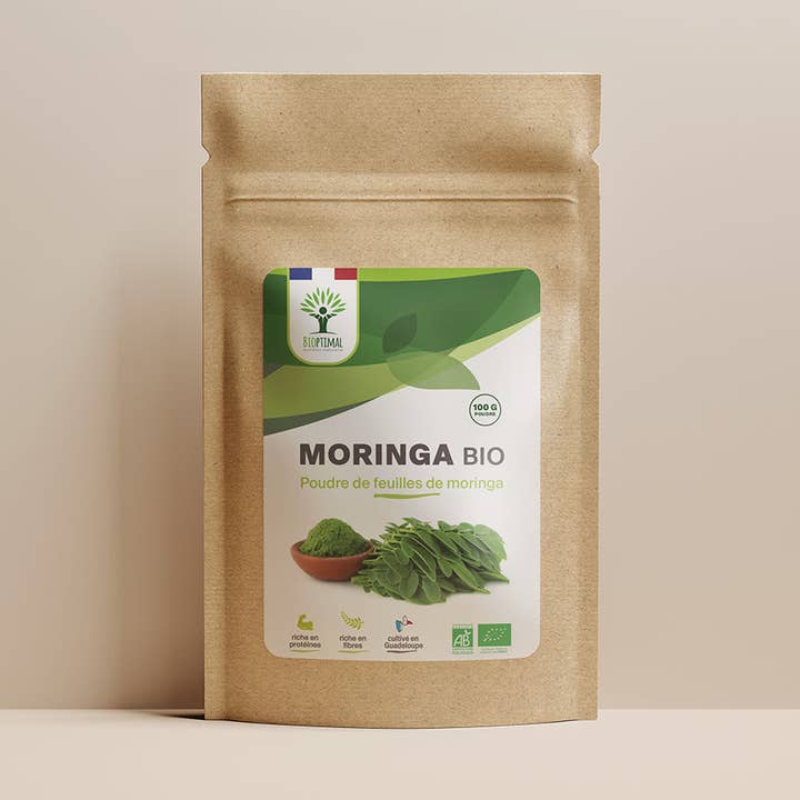 Organic Moringa Powder - Bioptimal for wholesale by Bioptimal