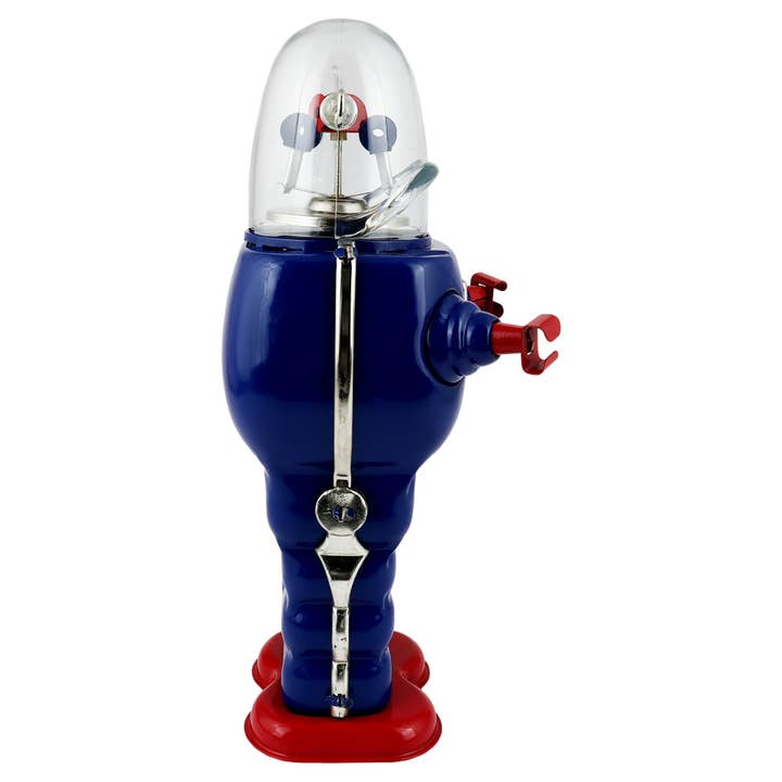 Tribal Trade GmbH - Wholesale Decorative Figurine - Robot Robot Space Trooper blue tin robot3