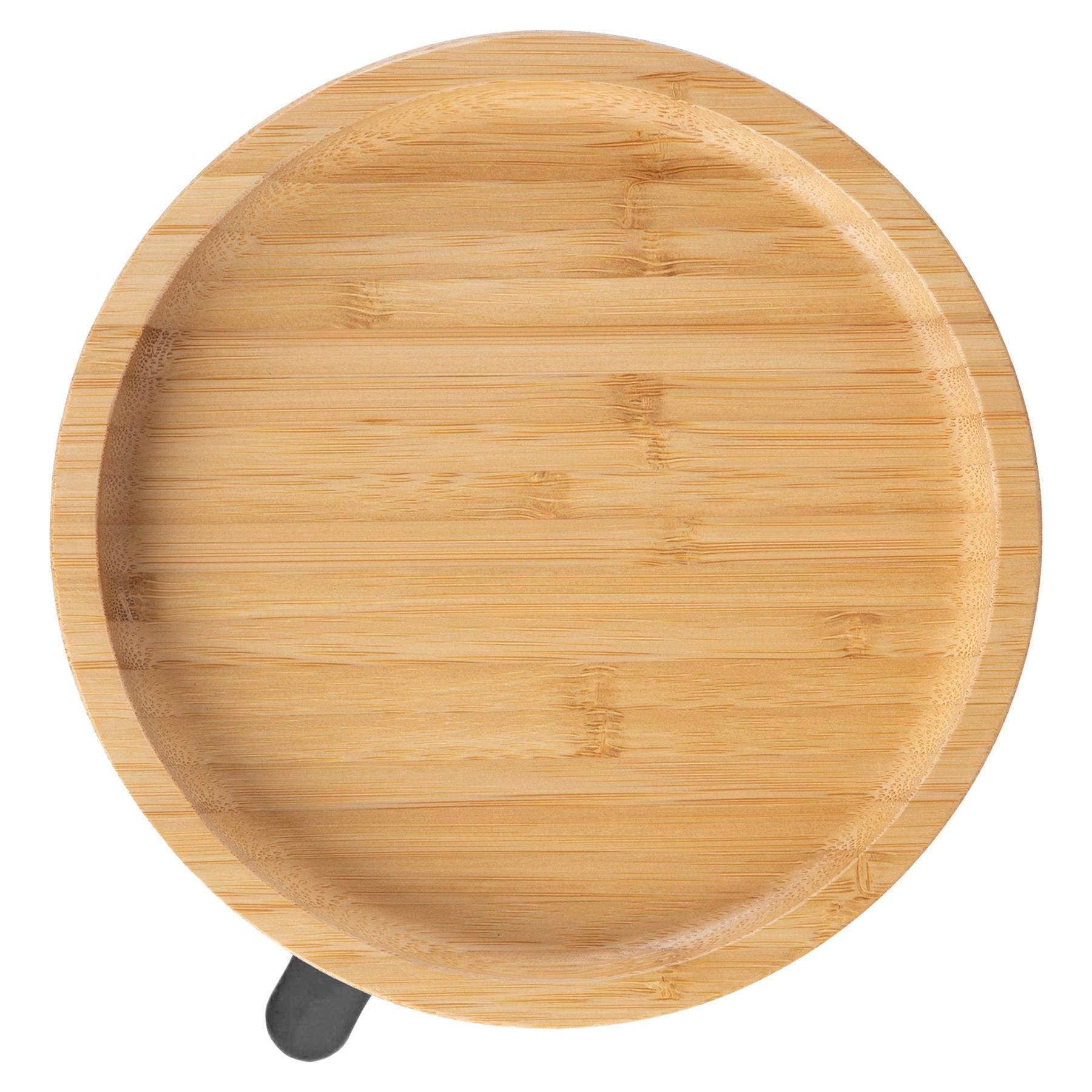 Rinkit Ltd – Engroshandel Middagstallerken – Børn og baby – Lille spisestue børn bambus suge rund plade4