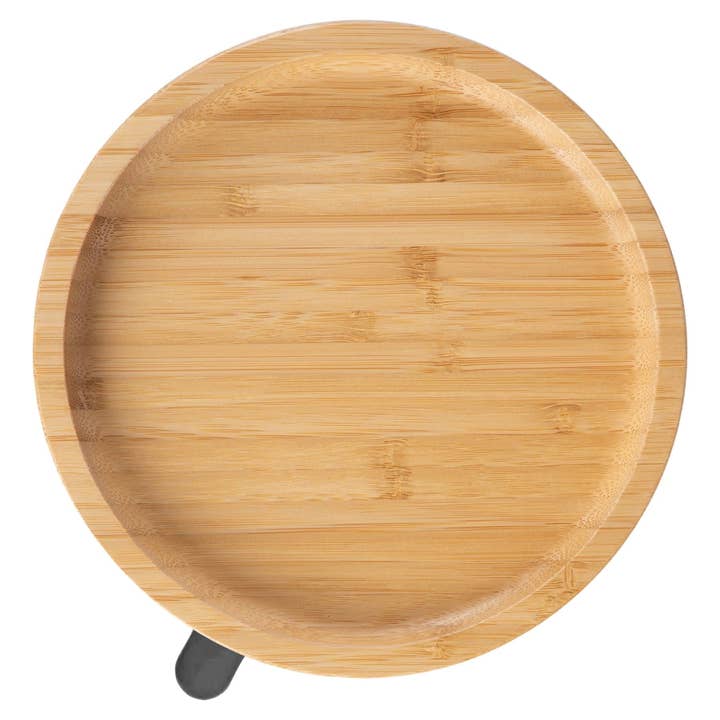 Rinkit Ltd – Engroshandel Middagstallerken – Børn og baby – Lille spisestue børn bambus suge rund plade4