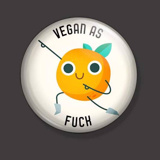 Vegano Come Fuck per la vendita all'ingrosso da parte di NPButtons
