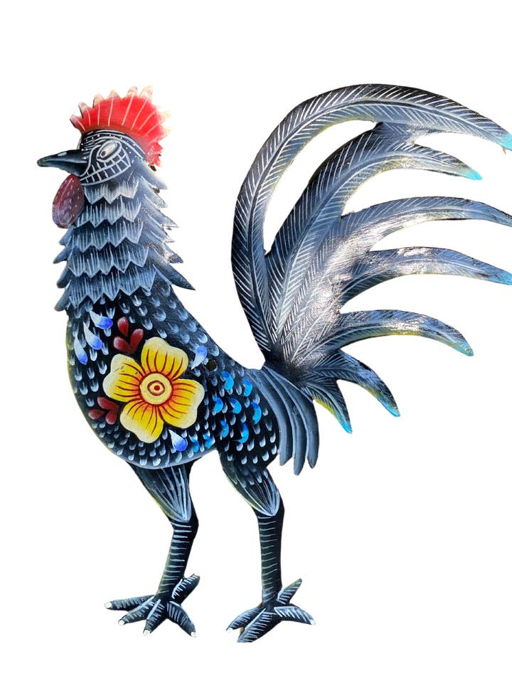 Gemalte weiße Blume von El Pollo Loco für den Großhandel von Beyond Borders