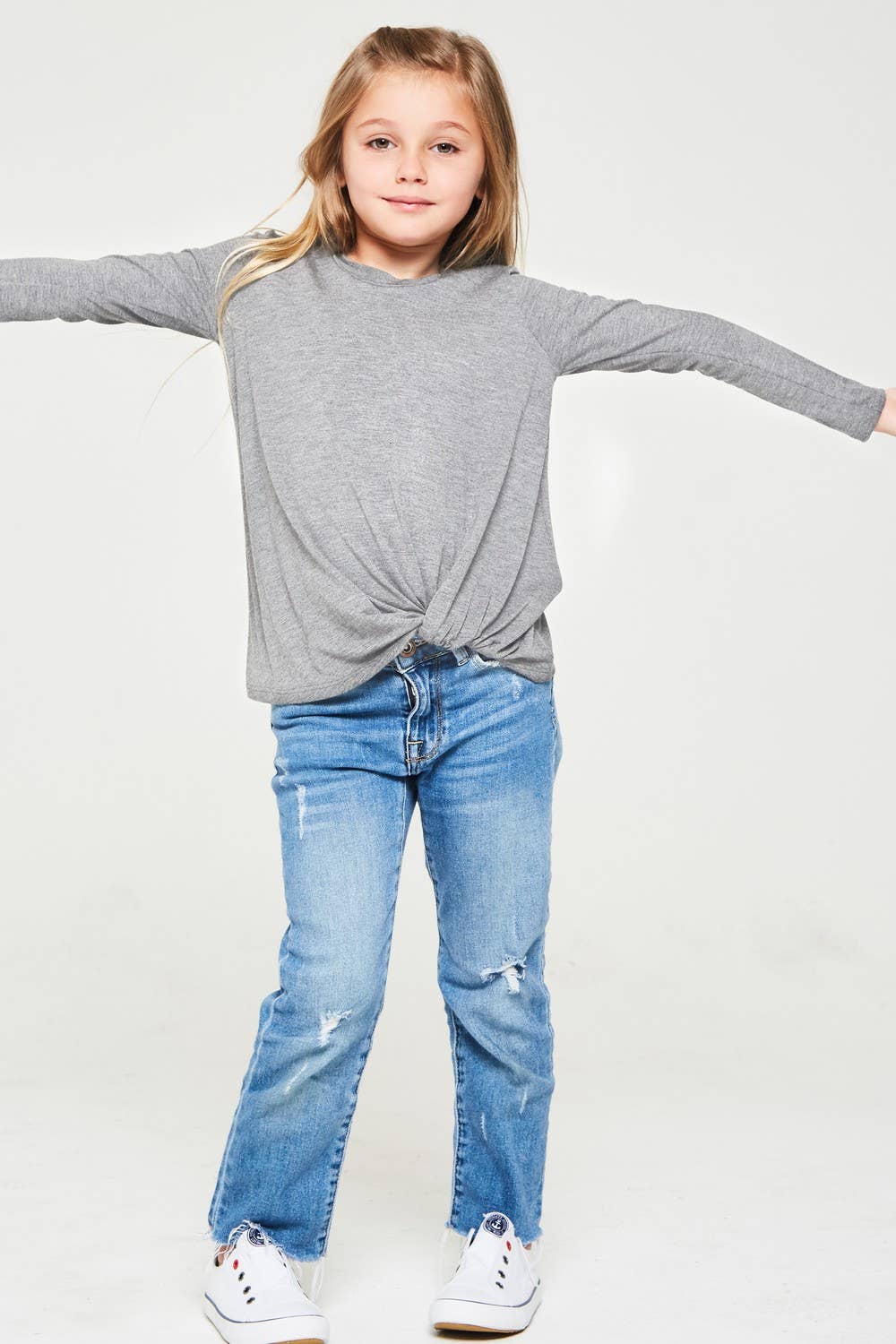 Good Girl - Vente T-shirt – enfant - T-shirt à manches longues à nœud torsadé14