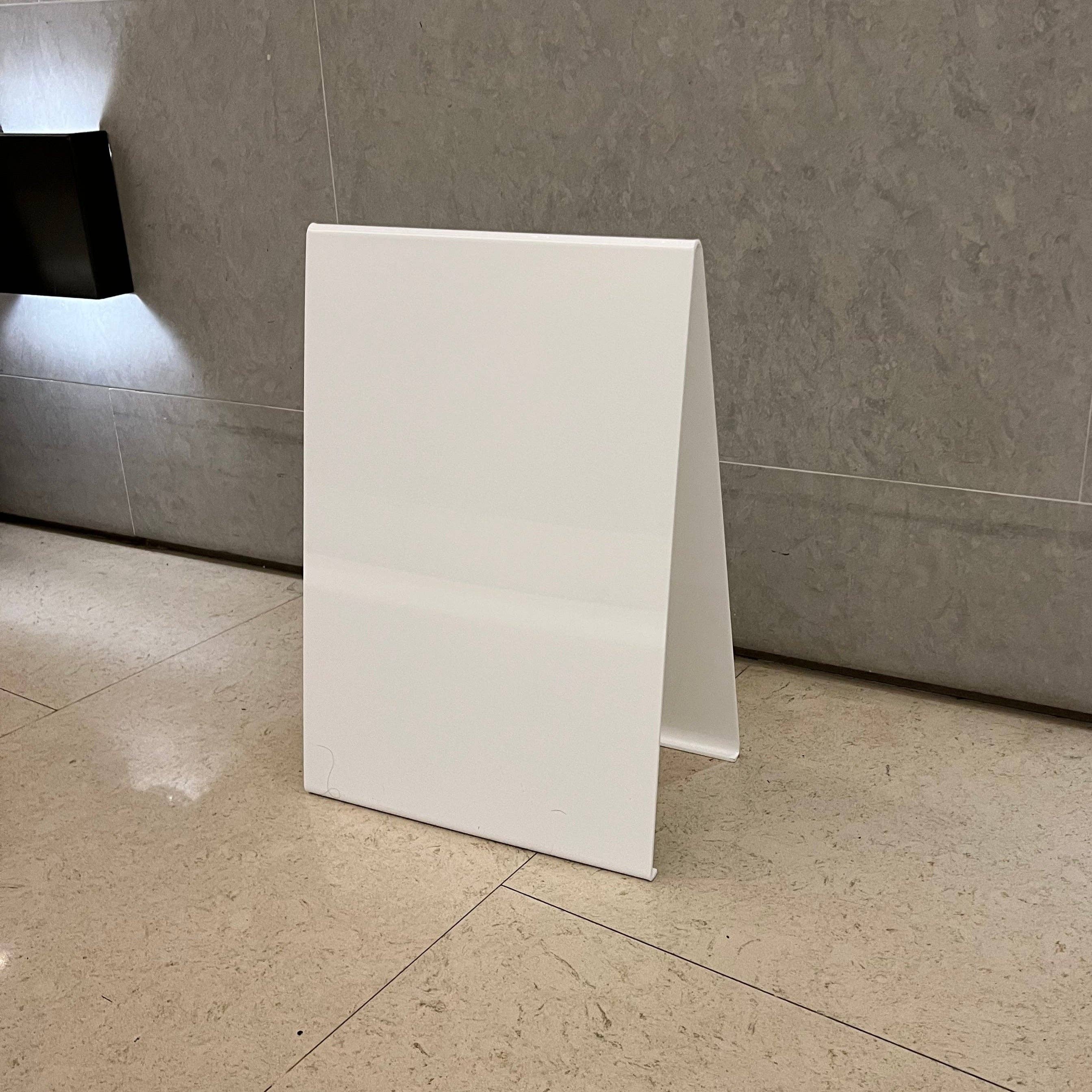 Signs and Mirrors – wholesale Sign – #010 - Opaque Acrylic A-Frame Sidewalk Sign3