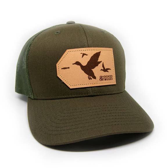 Cappello H&T Duck Patch - (Tesa curva) per la vendita all'ingrosso da parte di Hooked & Tagged