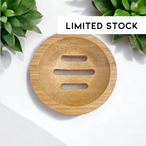 Bamboo Switch - Wholesale Bath soap dish - Bamboo Soap Lift | Circle | Shower Steamer Bestseller