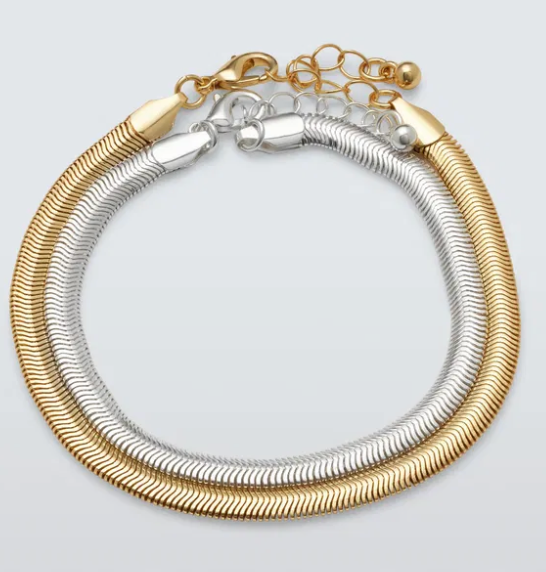 HoopLa – Großhandel Glieder- & Kettenarmband – Schlangenfischgräten-Stahlkettenarmband - Wasserdicht11